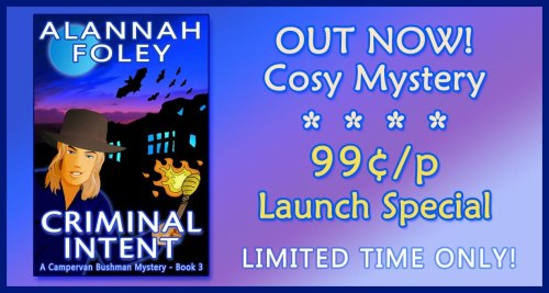 OUT NOW! Cosy mystery - 99c/p launch special - limited time only!
